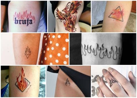 diseños tatuajes de fuego|10 increíbles diseños de tatuajes de llamas de fuego para inspirarte